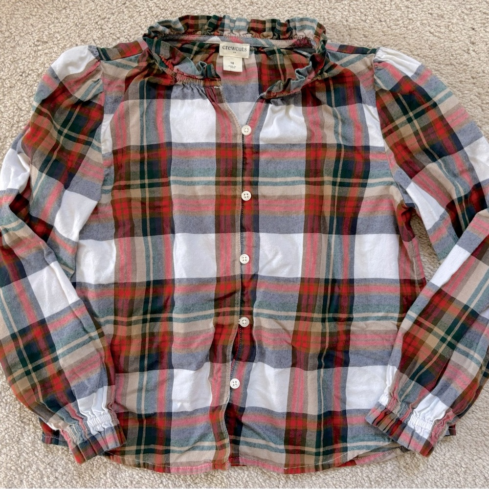 Crewcuts Ruffle Shirt